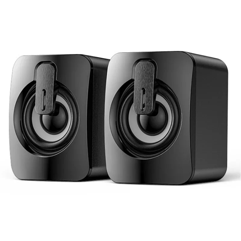 Computer Speaker Stereo Sound With Microphone 3.5mm AUX