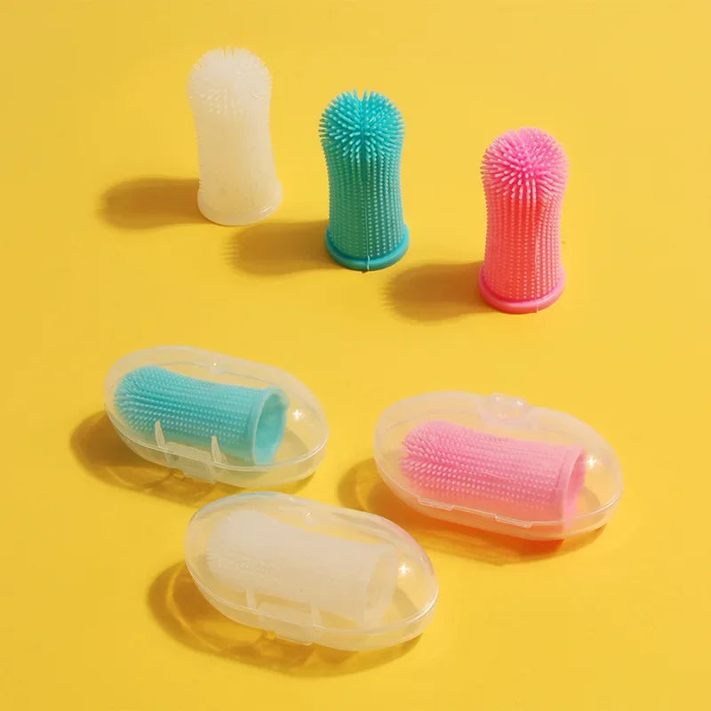 Nontoxic Silicone Pet Tooth Brush