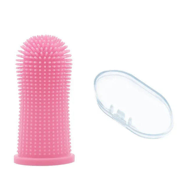 Nontoxic Silicone Pet Tooth Brush